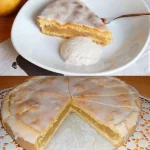 Berliner Apfelkuchen mit frischen Äpfeln und knusprigem Teig