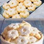 Leckere Butterkekse auf einem Teller, ideal für jeden Genussmoment.