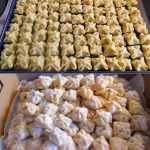 Eine Auswahl der leckersten Kekse auf einem Teller, frisch gebacken.