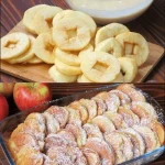 Einfach köstliche Apfelringe für einen gesunden Snack