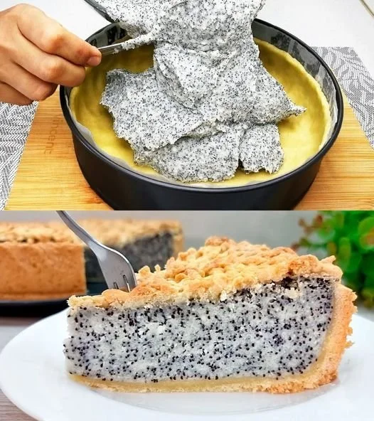 Einfacher und Cremiger Mohnkuchen