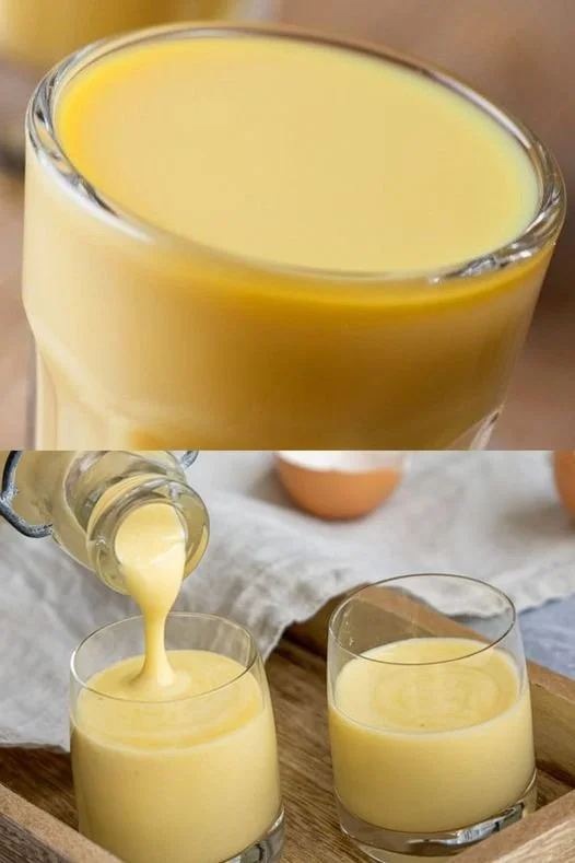 Fantastischer Eierlikör aus der DDR in einem dekorativen Glas