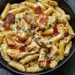 Leckere Hähnchen Pasta aus dem Rezept Heirate mich Hähnchen Pasta