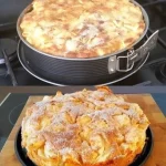 Ultrasaftiger Apfelkuchen mit saftigen Äpfeln und lockerer Konsistenz.