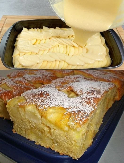 Ultrasaftiger Apfelkuchen mit frischen Äpfeln und köstlicher Füllung