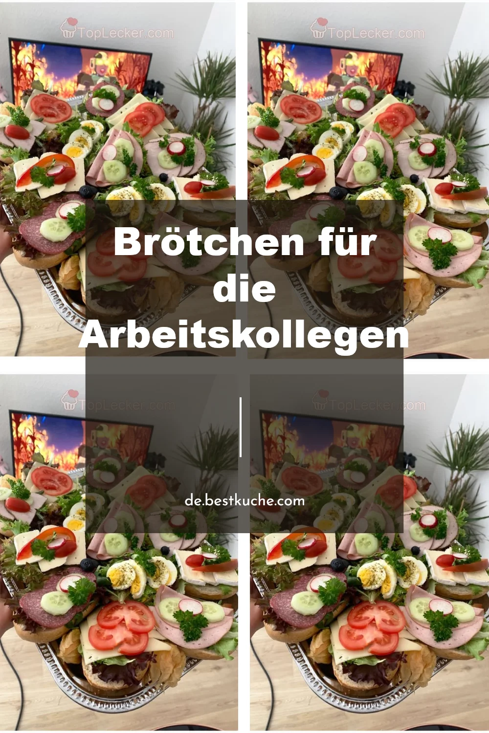 Brötchen für die Arbeitskollegen