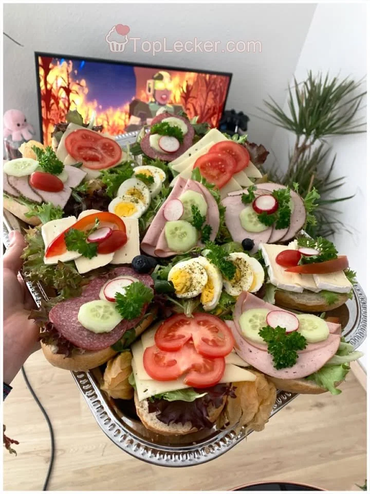 Brötchen für die Arbeitskollegen