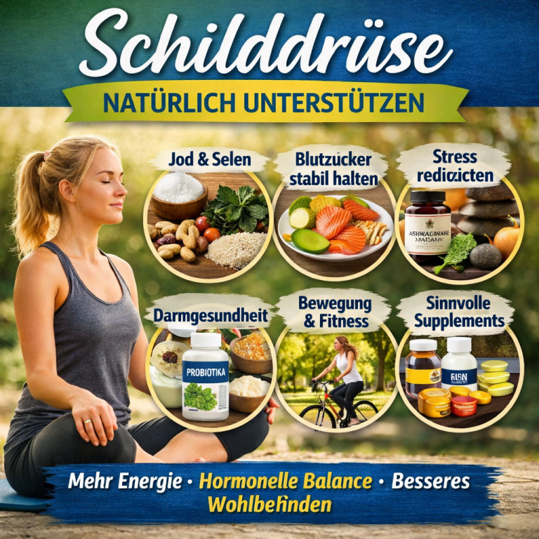 Schilddrüse natürlich unterstützen: 6 bewährte Strategien + sinnvolle Produktempfehlungen