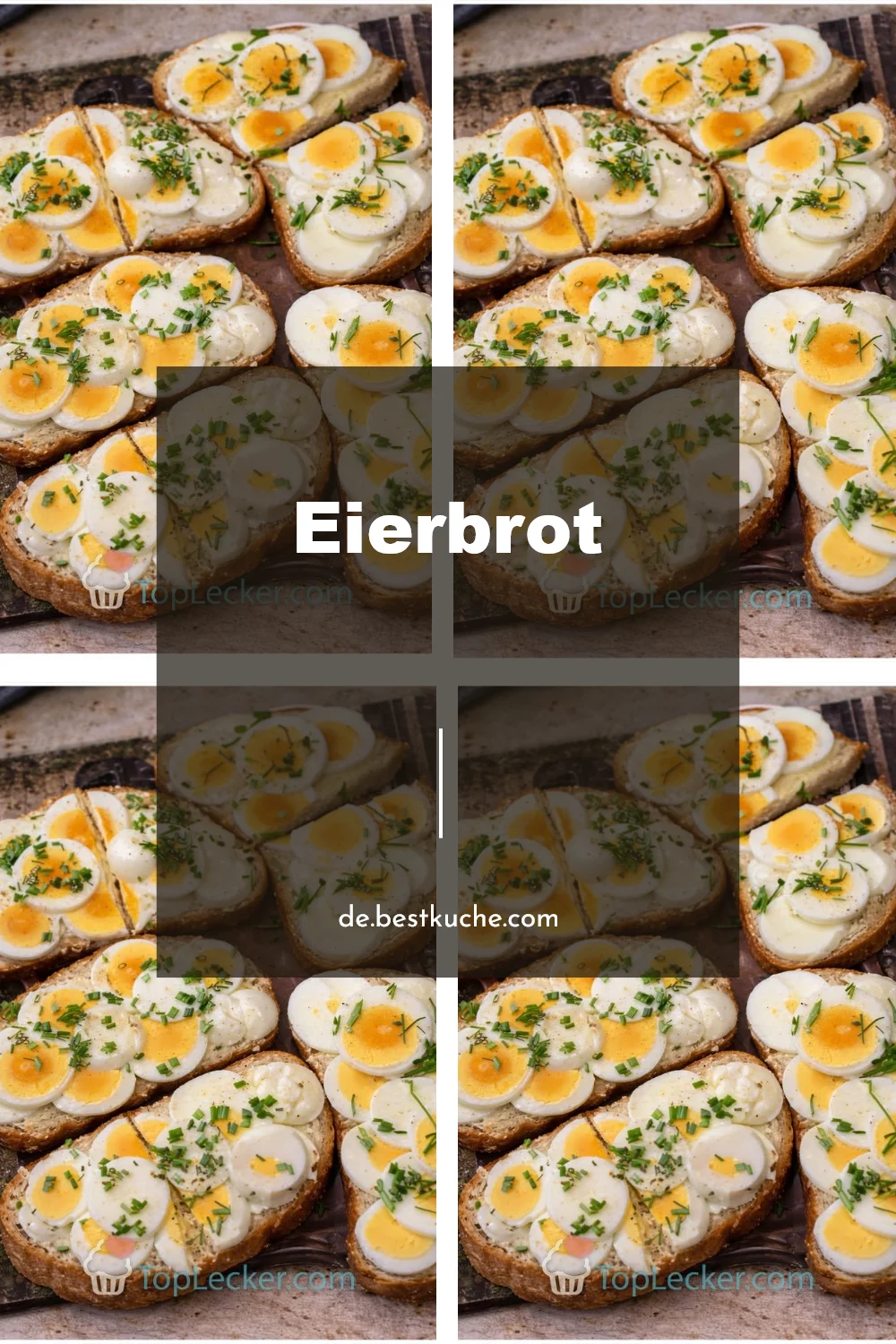 Leckeres Eierbrot Rezept mit frischen Zutaten und goldener Kruste.
