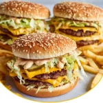 Hausgemachter Big Mac mit frischen Zutaten und einzigartigem Geschmack