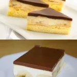 Himmlische Bananenschnitten auf einem Teller, serviert mit frischen Bananen.