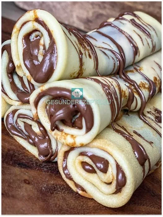 Pfannkuchen mit Nutella