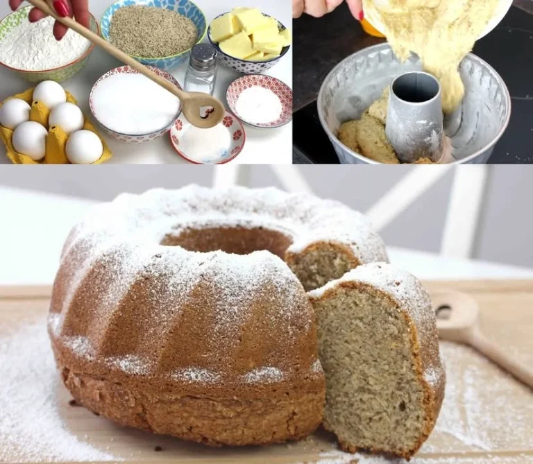 Saftiger Nusskuchen mit Nüssen und köstlicher Glasur