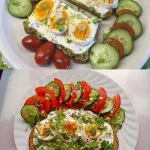 Gesundes Abendbrot mit frischen Zutaten und schneller Zubereitung