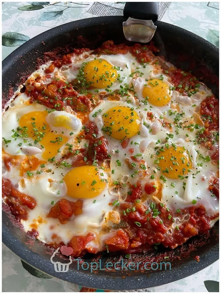 Shakshuka aus der Pfanne