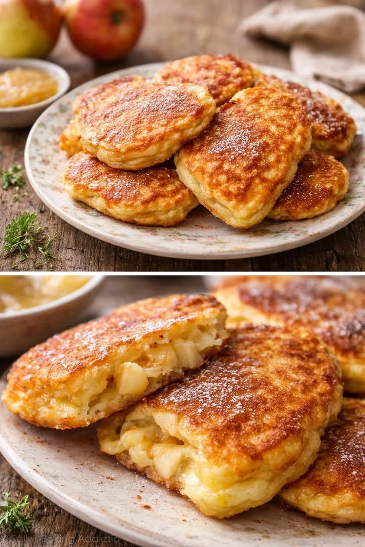 Apfelkrapfen — Omas frittierte Apfelträume