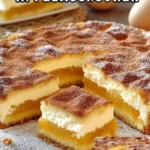 Ein köstlicher Apfelmuskuchen, frisch gebacken und serviert auf einem Teller.