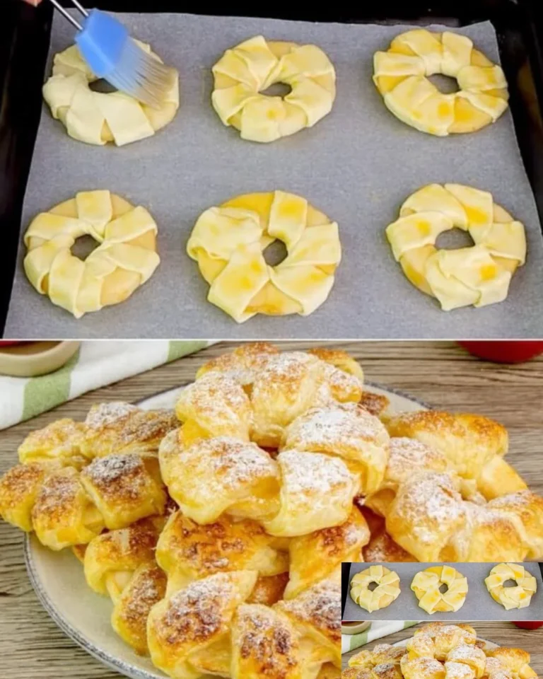 Leckere frisch gebackene Apfelstrudel mit Zimt und Äpfeln auf einem weißen Teller