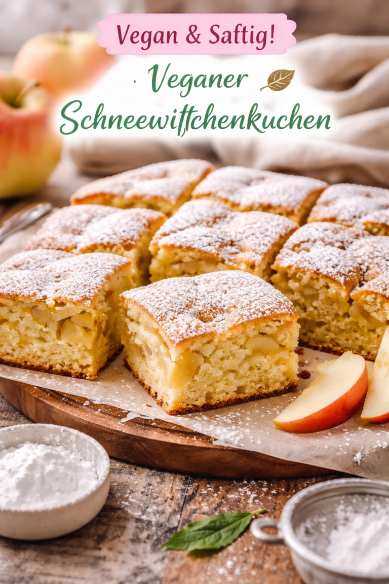 Veganer Schneewittchenkuchen – saftig, einfach & ohne Ei