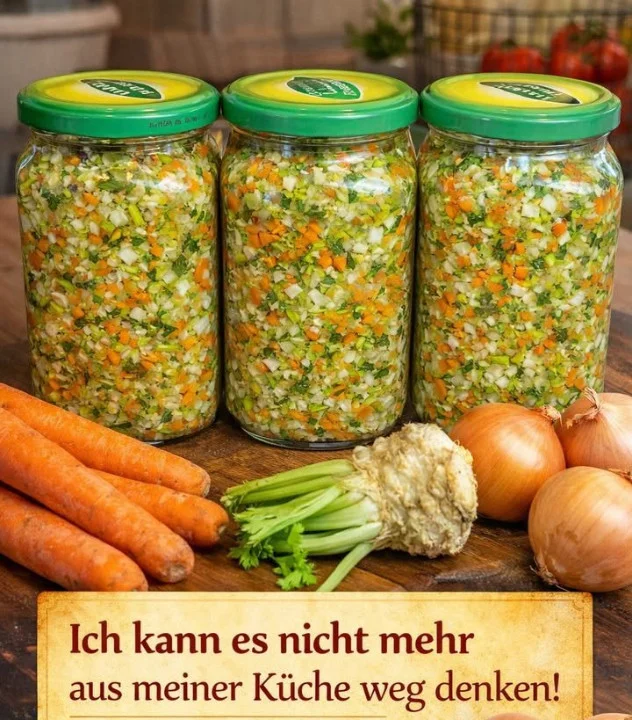 Suppengewürz mit langer Haltbarkeit für frisch zubereitete Speisen.