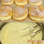 Frische und köstliche Blätterteig Teilchen auf einem Teller serviert