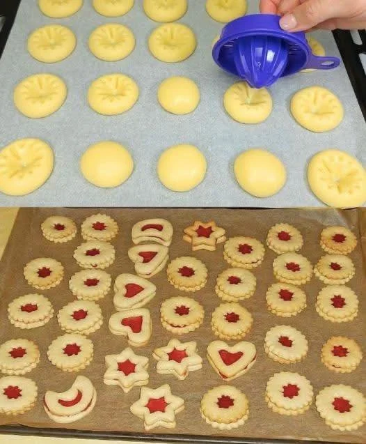 Hausgemachte Butterbiscuits nach dem Rezept der Großmutter