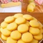 Eine Auswahl von frischen Butterkeksen auf einem Teller