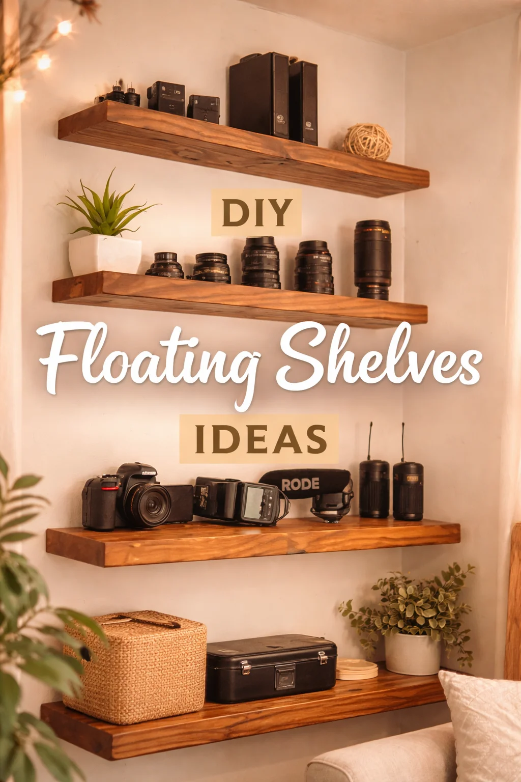 DIY Floating Shelves Ideas