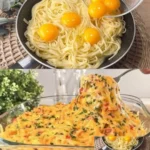 Cremige Spaghetti Carbonara mit Parmesan und Speck