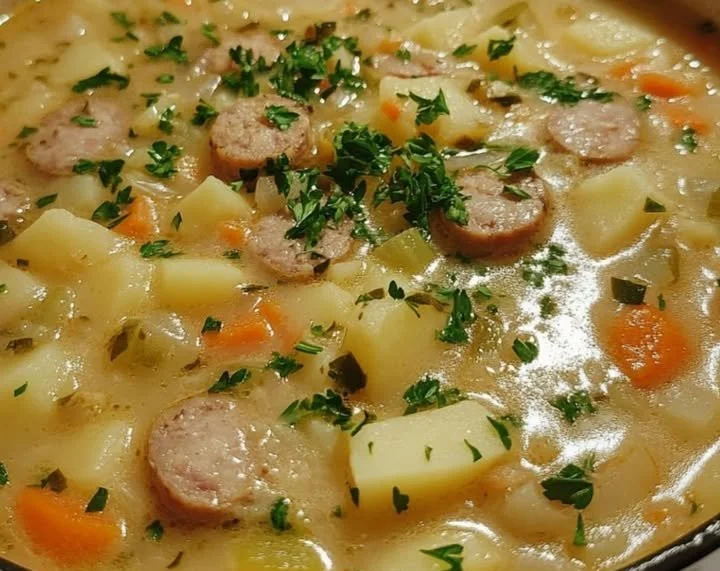 Deutsche Kartoffelsuppe