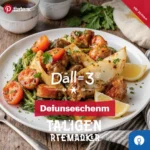 Leckeres Dutch Oven Corned Beef mit Kartoffeln, ideal für ein herzhaftes Abendessen.