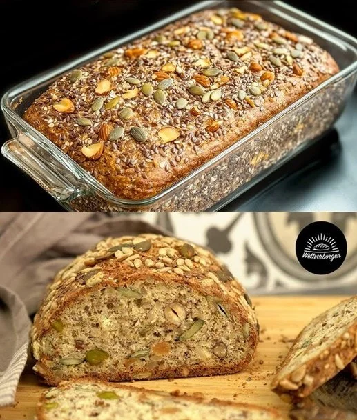 Knuspriges Proteinbrot, das beim Abnehmen hilft und den ganzen Tag satt hält.