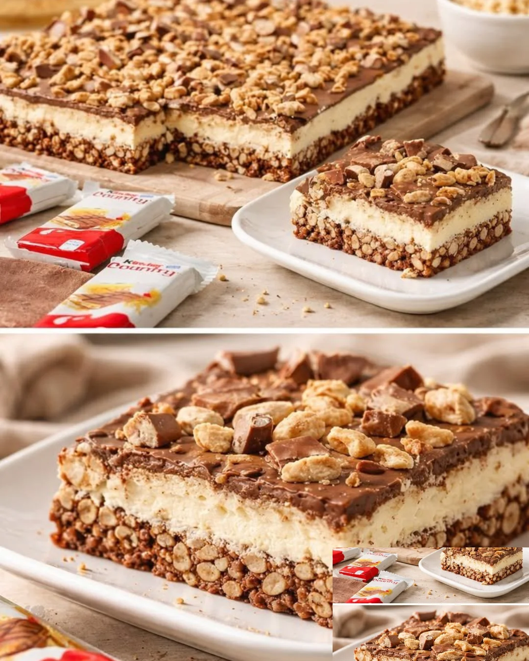 Kinder Country Kuchen ohne Backen