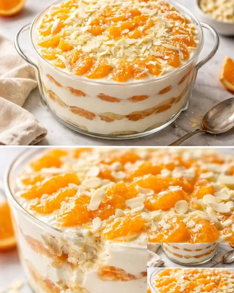 Schmackhaftes Mandarinen-Tiramisu Dessert mit frischen Mandarinen und Mascarpone