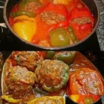 Gefüllte Ofenpaprika mit Hackfleisch nach Omas Rezept