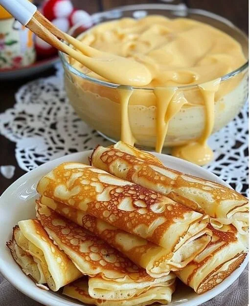 Leckere Quark Pfannkuchen ohne Mehl, schnell zubereitet in 5 Minuten