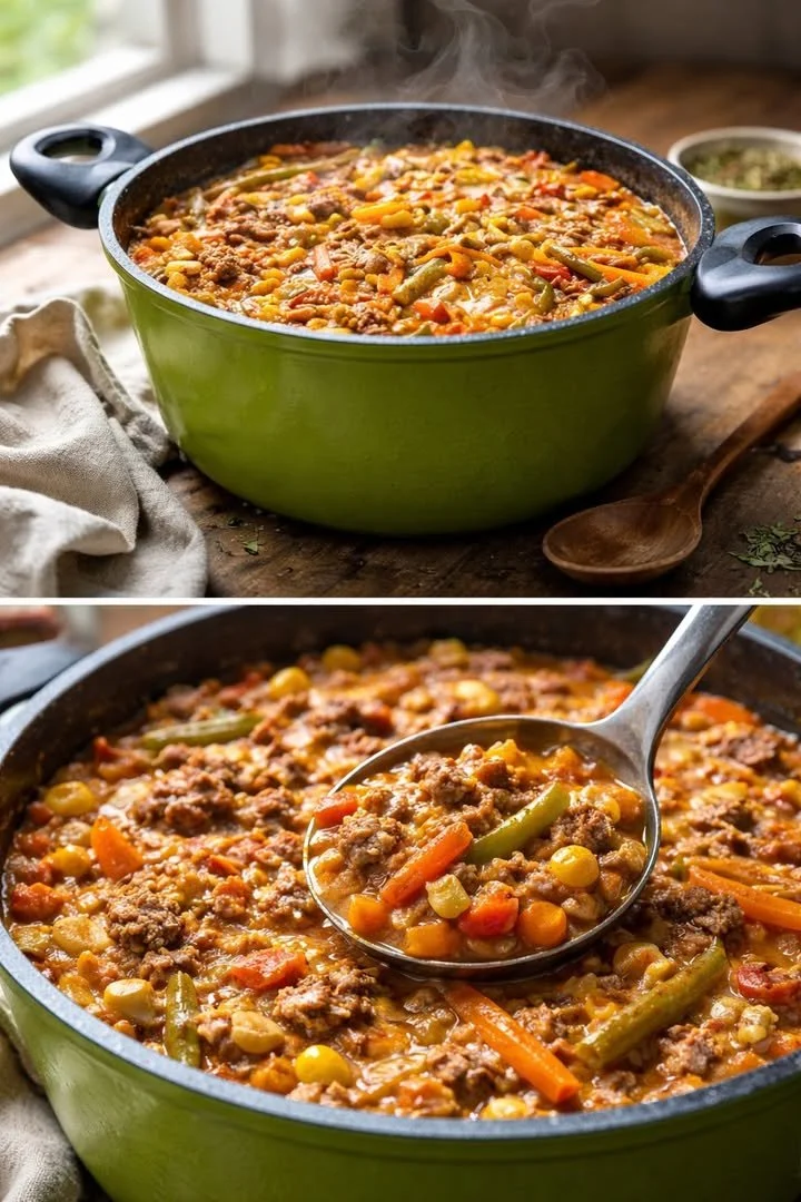 Schlemmertopf mit Hackfleisch