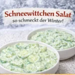 Bunter Schneewittchen Salat, frisch zubereitet mit knackigen Zutaten.