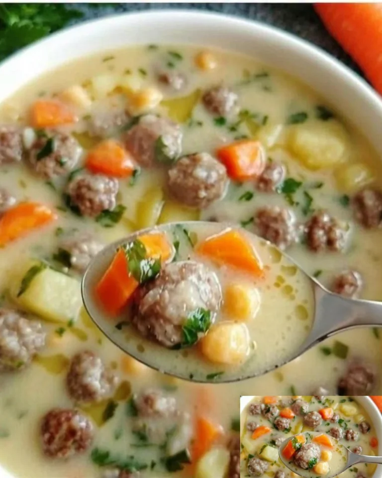 Türkische Hackfleischbällchen mit Gemüse und Joghurt-Dill-Sauce auf einem Teller