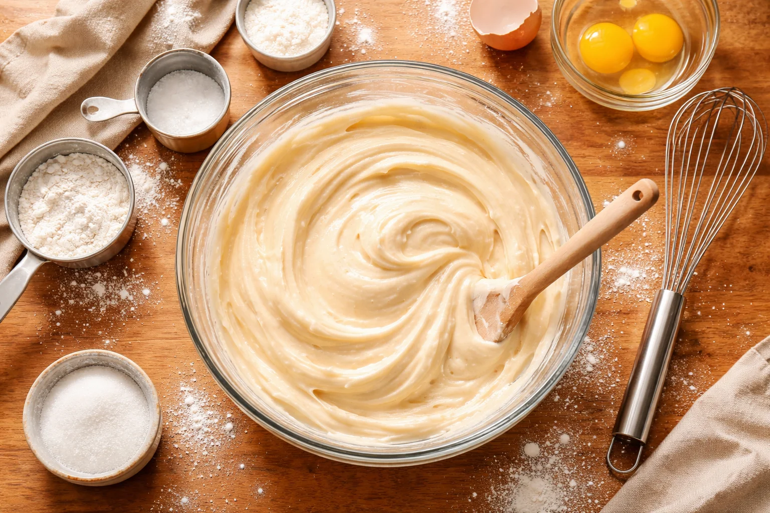 warum fällt Kuchen zusammen