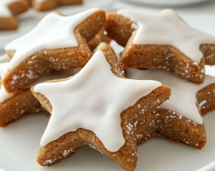 Zimtsterne (Deutsche Zimtsternkekse)