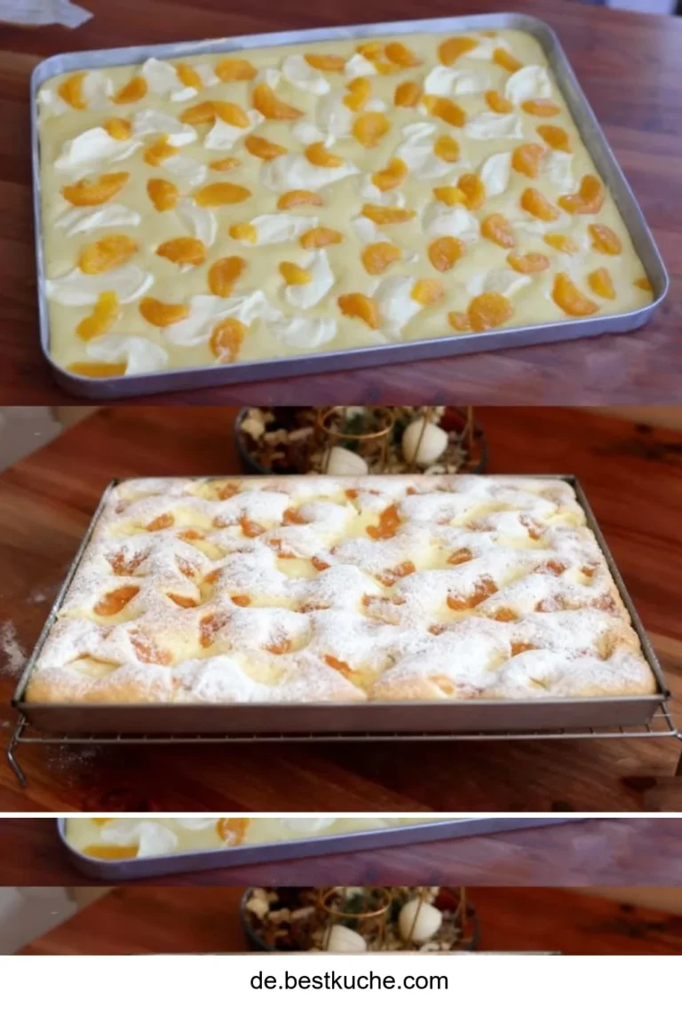 Traditioneller Quarkkuchen nach einem 50 Jahre alten Rezept