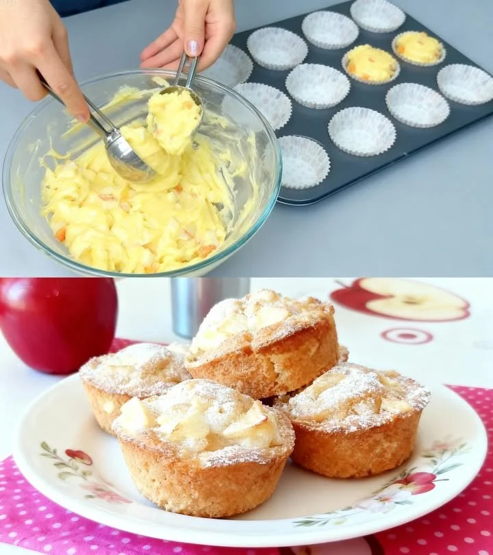 Apfel-Quark Muffins