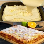 Schneller Apfelkuchen in 10 Minuten mit frischen Äpfeln