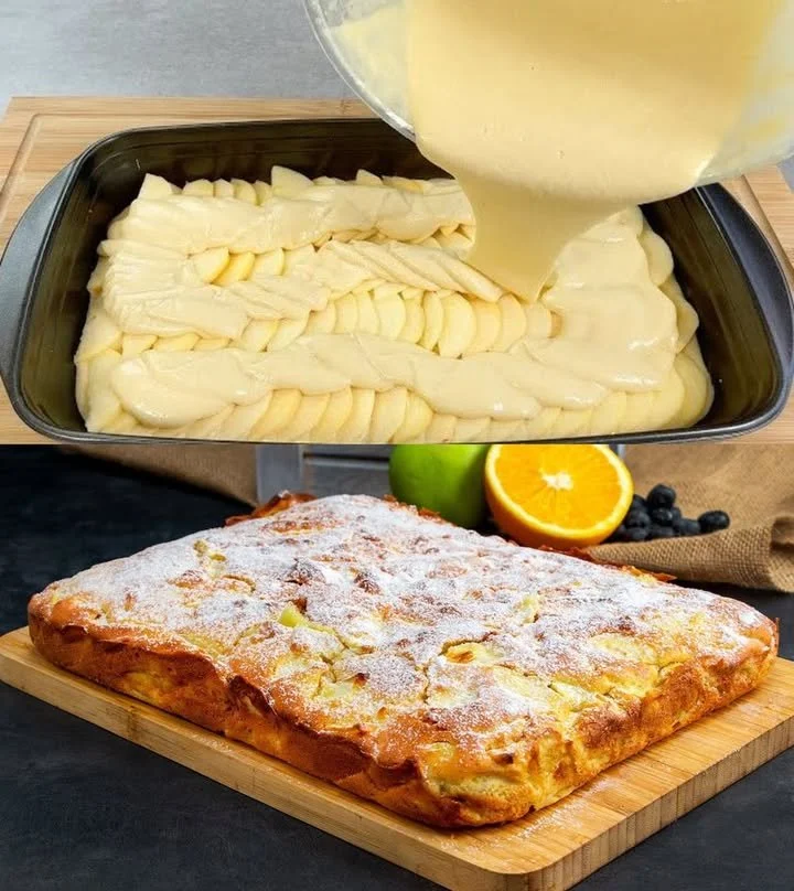 Apfelkuchen in 10 Min.