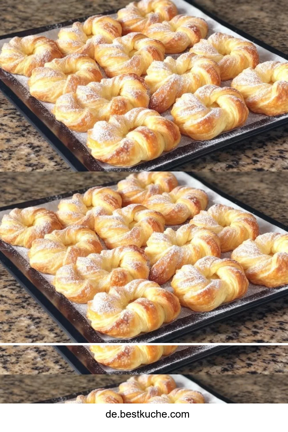 Blätterteig-Vanille-Traum - leckeres Dessert mit Vanille und Blätterteig