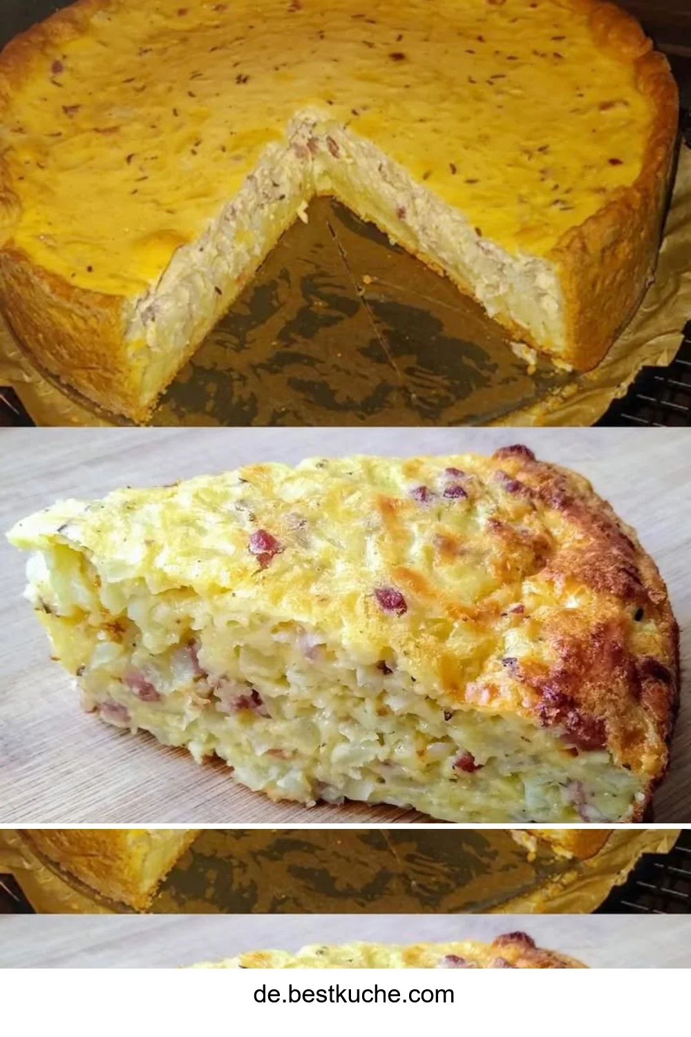 Blitz 10 Minuten Zwiebelkuchen ohne Teig