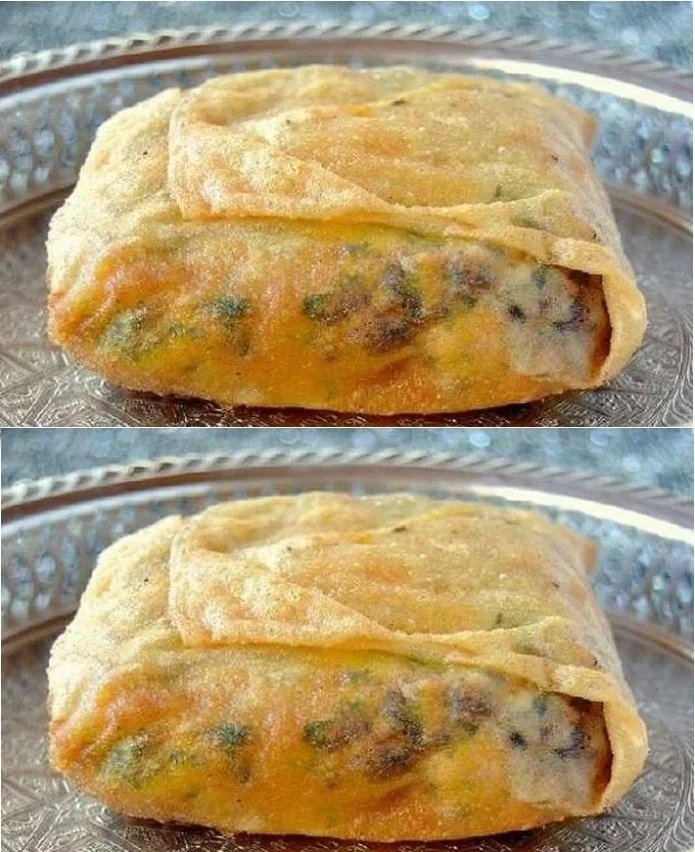 Bourek mit Kartoffeln und Hackfleisch