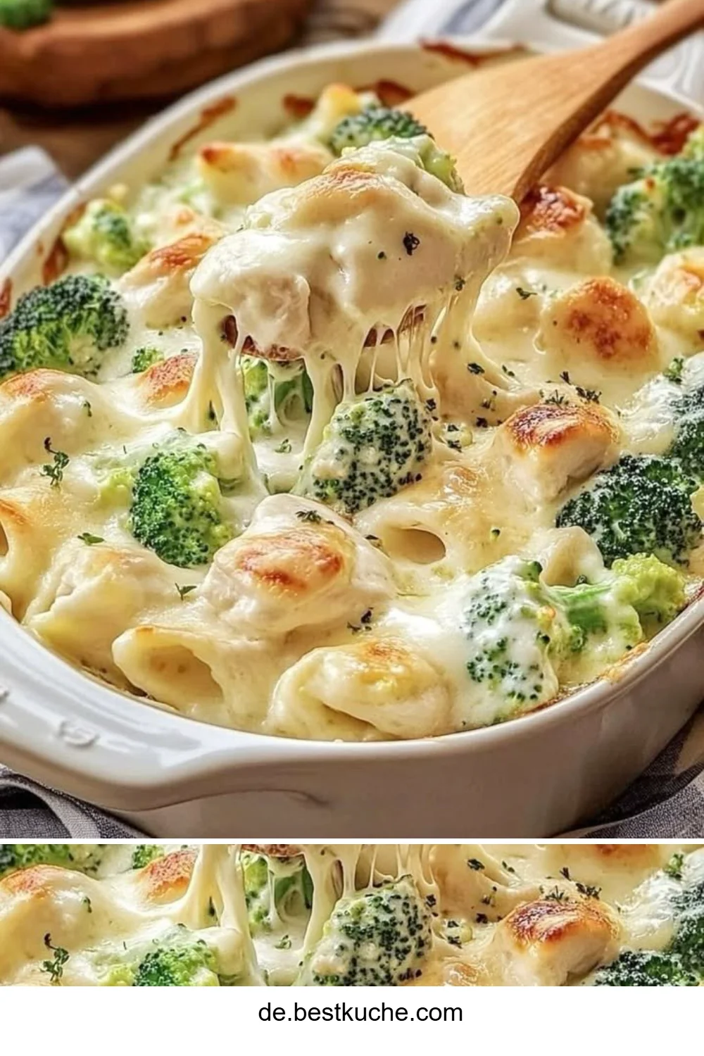 Brokkoli-Auflauf Alfredo