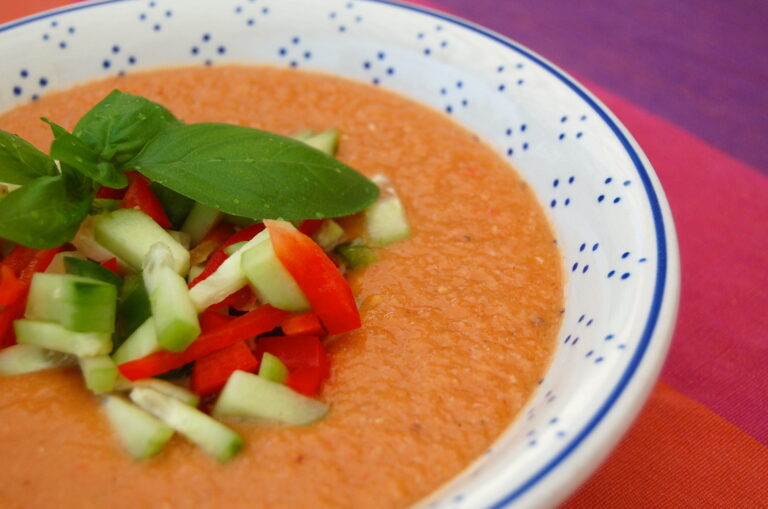 🍅 Gazpacho (kalte spanische Suppe)